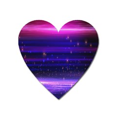 Massive Flare Lines Horizon Glow Particles Animation Background Space Heart Magnet