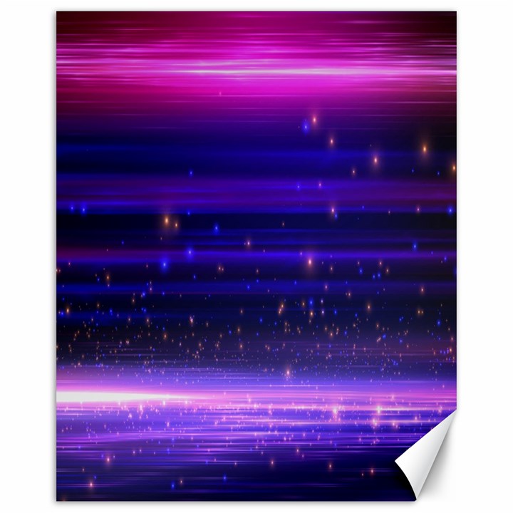 Massive Flare Lines Horizon Glow Particles Animation Background Space Canvas 16  x 20  