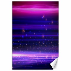 Massive Flare Lines Horizon Glow Particles Animation Background Space Canvas 20  X 30   by Mariart