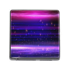 Massive Flare Lines Horizon Glow Particles Animation Background Space Memory Card Reader (square) by Mariart