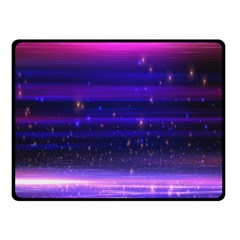 Massive Flare Lines Horizon Glow Particles Animation Background Space Double Sided Fleece Blanket (small)  by Mariart