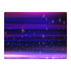 Massive Flare Lines Horizon Glow Particles Animation Background Space Double Sided Flano Blanket (mini) 