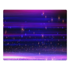 Massive Flare Lines Horizon Glow Particles Animation Background Space Double Sided Flano Blanket (large)  by Mariart