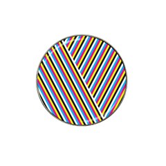 Lines Chevron Yellow Pink Blue Black White Cute Hat Clip Ball Marker (4 Pack) by Mariart