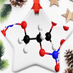 Nitroglycerin Lines Dna Ornament (star) by Mariart