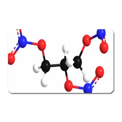 Nitroglycerin Lines Dna Magnet (rectangular) by Mariart