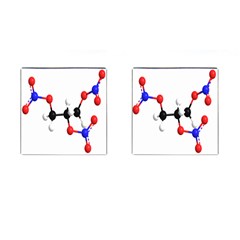 Nitroglycerin Lines Dna Cufflinks (square) by Mariart