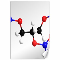 Nitroglycerin Lines Dna Canvas 24  X 36 