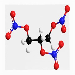 Nitroglycerin Lines Dna Medium Glasses Cloth by Mariart