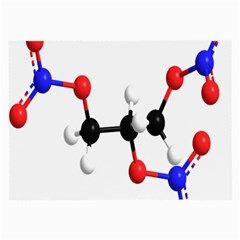 Nitroglycerin Lines Dna Large Glasses Cloth by Mariart