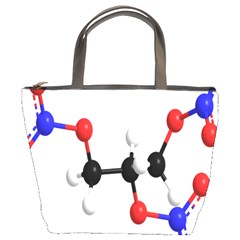 Nitroglycerin Lines Dna Bucket Bags by Mariart