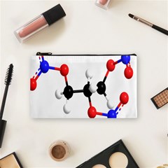 Nitroglycerin Lines Dna Cosmetic Bag (small)  by Mariart