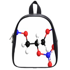 Nitroglycerin Lines Dna School Bag (small) by Mariart