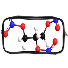 Nitroglycerin Lines Dna Toiletries Bags by Mariart