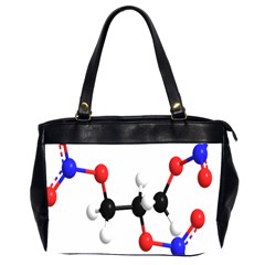 Nitroglycerin Lines Dna Office Handbags (2 Sides) 