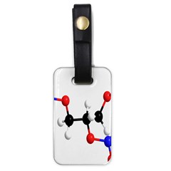 Nitroglycerin Lines Dna Luggage Tags (one Side) 