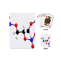 Nitroglycerin Lines Dna Playing Cards (mini) 