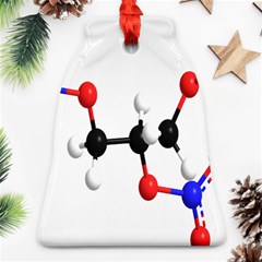 Nitroglycerin Lines Dna Bell Ornament (two Sides) by Mariart