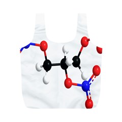 Nitroglycerin Lines Dna Full Print Recycle Bags (m)  by Mariart