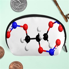 Nitroglycerin Lines Dna Accessory Pouches (large)  by Mariart