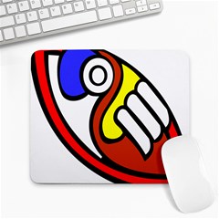 Pedernal Art Circle Sign Large Mousepads by Mariart