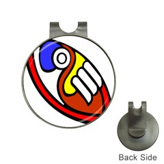 Pedernal Art Circle Sign Hat Clips With Golf Markers by Mariart