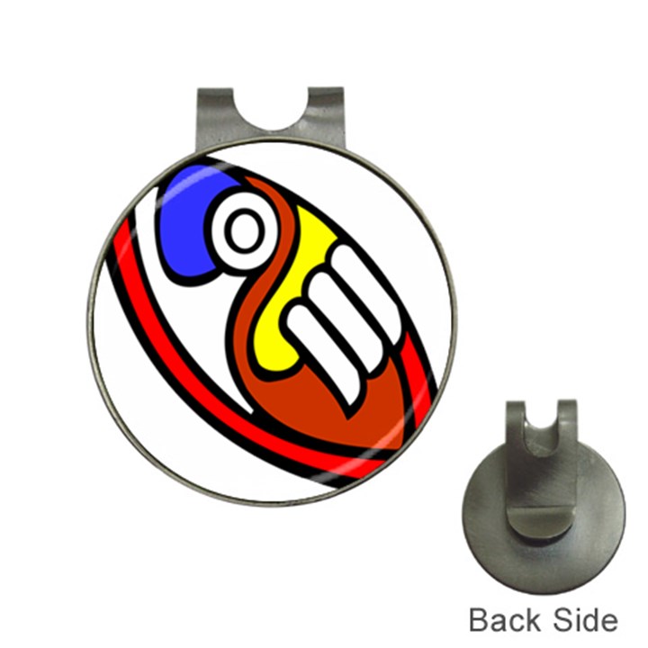 Pedernal Art Circle Sign Hat Clips with Golf Markers