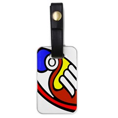 Pedernal Art Circle Sign Luggage Tags (one Side) 