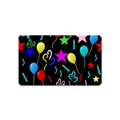 Party Pattern Star Balloon Candle Happy Magnet (name Card)