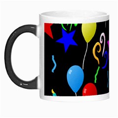 Party Pattern Star Balloon Candle Happy Morph Mugs by Mariart