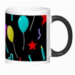 Party Pattern Star Balloon Candle Happy Morph Mugs Right