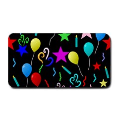 Party Pattern Star Balloon Candle Happy Medium Bar Mats by Mariart