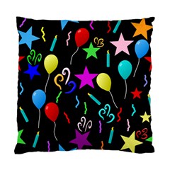 Party Pattern Star Balloon Candle Happy Standard Cushion Case (one Side)