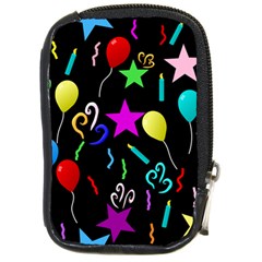 Party Pattern Star Balloon Candle Happy Compact Camera Cases