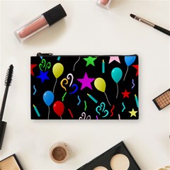 Party Pattern Star Balloon Candle Happy Cosmetic Bag (small) 