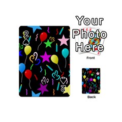 Party Pattern Star Balloon Candle Happy Playing Cards 54 (mini) 