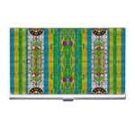 Rainbows Rain In The Golden Mangrove Forest Business Card Holders Front