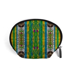 Rainbows Rain In The Golden Mangrove Forest Accessory Pouches (small) 