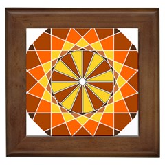 Ornaments Art Line Circle Framed Tiles by Mariart