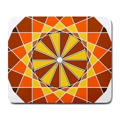 Ornaments Art Line Circle Large Mousepads by Mariart