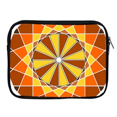 Ornaments Art Line Circle Apple Ipad 2/3/4 Zipper Cases by Mariart