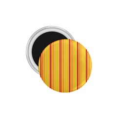 Red Orange Lines Back Yellow 1 75  Magnets by Mariart