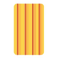 Red Orange Lines Back Yellow Memory Card Reader by Mariart