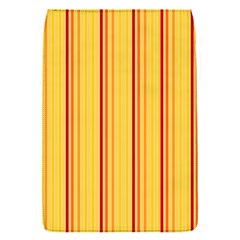 Red Orange Lines Back Yellow Flap Covers (s)  by Mariart