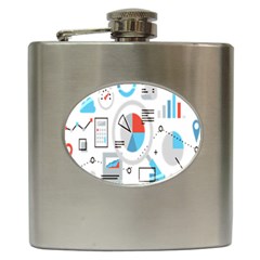 Science Mathematics Formula Hip Flask (6 Oz)