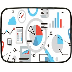 Science Mathematics Formula Fleece Blanket (mini)