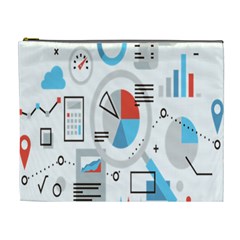 Science Mathematics Formula Cosmetic Bag (xl)