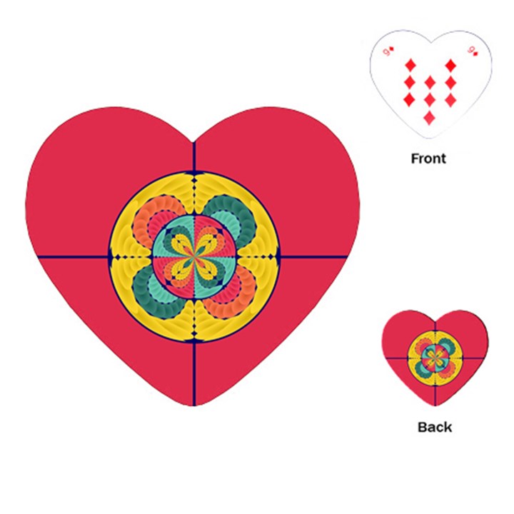 Color scope Playing Cards (Heart) 