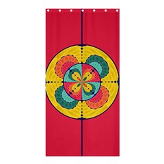 Color Scope Shower Curtain 36  X 72  (stall)  by linceazul