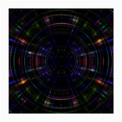 Psychic Color Circle Abstract Dark Rainbow Pattern Wallpaper Medium Glasses Cloth by Mariart